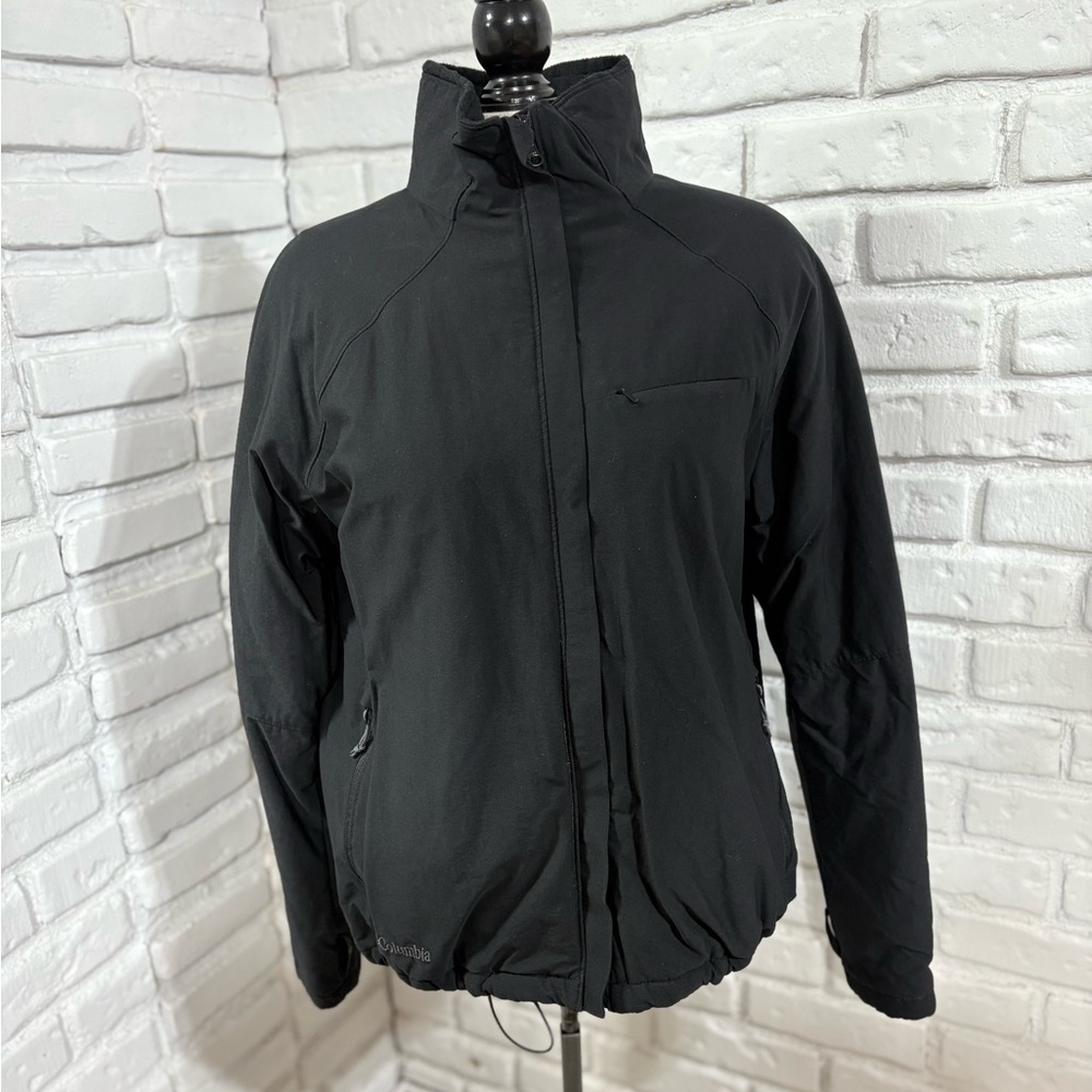 Columbia Black Women's Bomber-Style Softshell Jacket